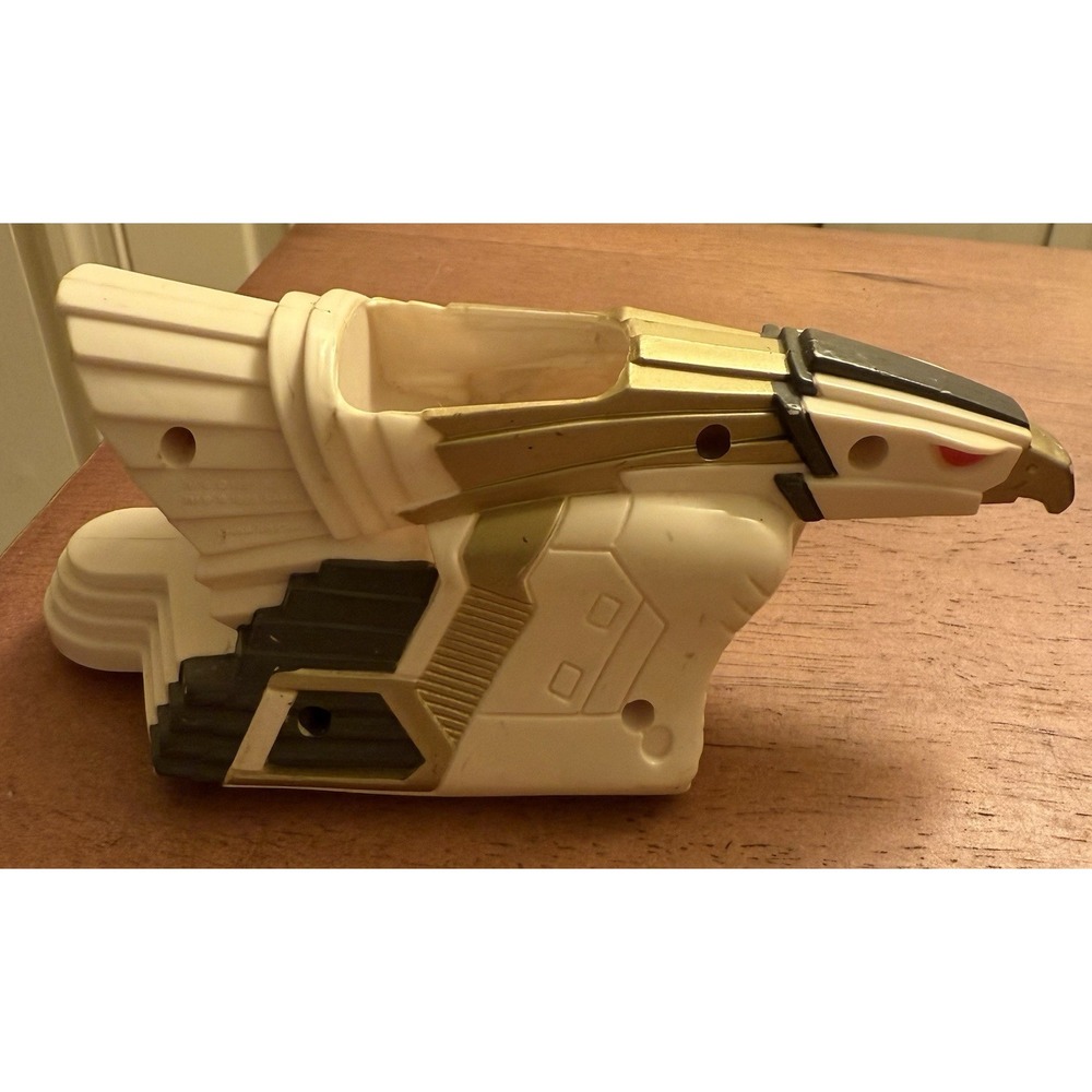 Vintage 1995 Saban Mighty Morphin Power Rangers, White Power Ranger, Falcon Zord